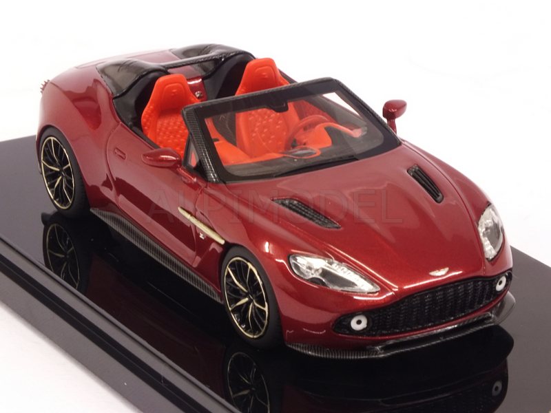 Aston Martin Vanquish Zagato Speedster (Lava Red) - true-scale-miniatures