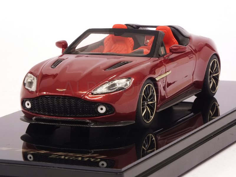 Aston Martin Vanquish Zagato Speedster (Lava Red) by true-scale-miniatures