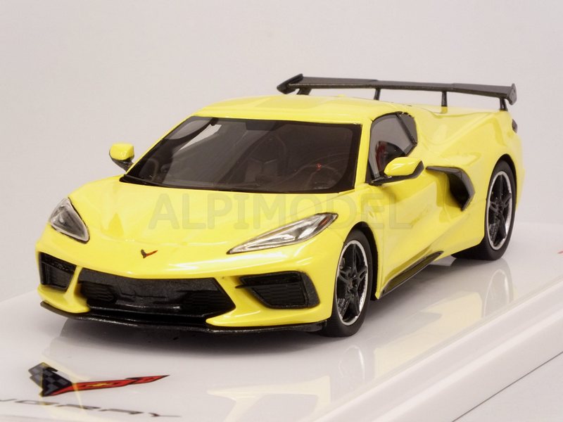Chevrolet Corvette Stingray 2020 (Accelerate Yellow Metallic) by true-scale-miniatures