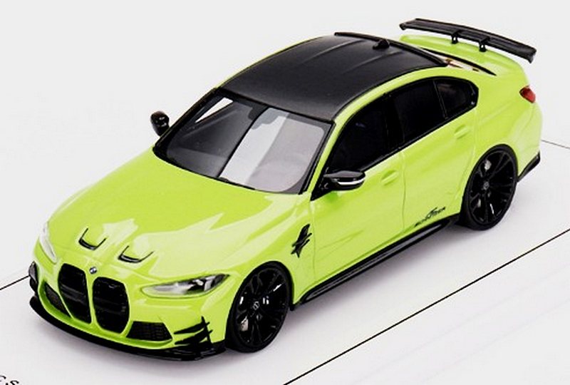 BMW AC Schnitzer M3 Competition (G80) (Sao Paulo Yellow) by true-scale-miniatures
