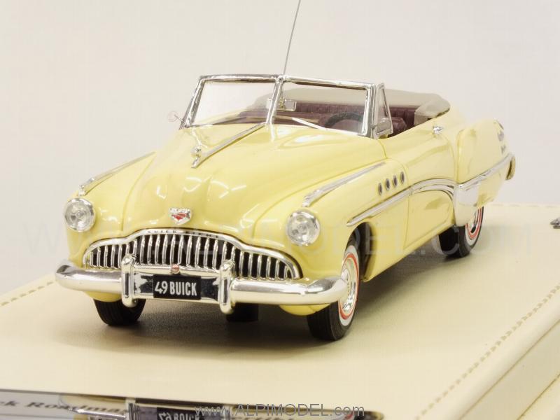Buick Roadmaster Convertible 1949 (Old Ivory) by true-scale-miniatures