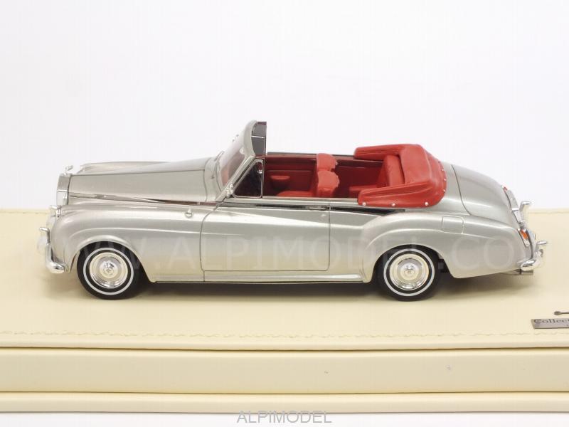Rolls Royce Silver Cloud Drophead Coupe 1959 (Silver) - true-scale-miniatures