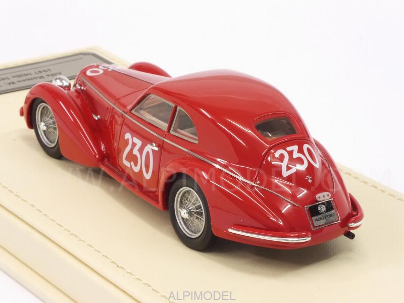 Alfa Romeo 8C 2900B Lungo #230 Winner Mille Miglia 1947 - true-scale-miniatures