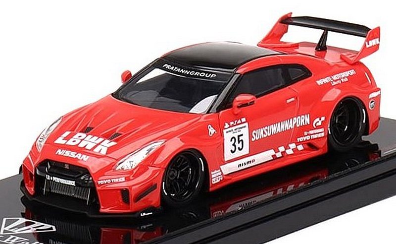Nissan 35GT-RR Ver.1 LB-Silhouette Works GT #35 by true-scale-miniatures