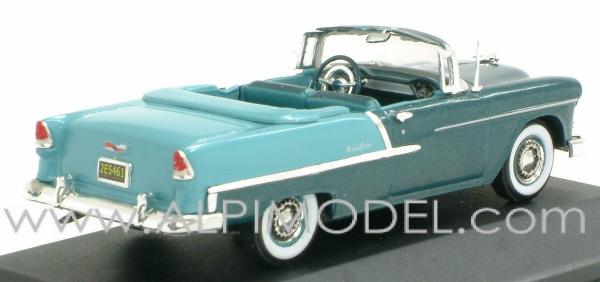 Chevrolet Bel Air 1955 open convertible (green/turquoise) - vitesse