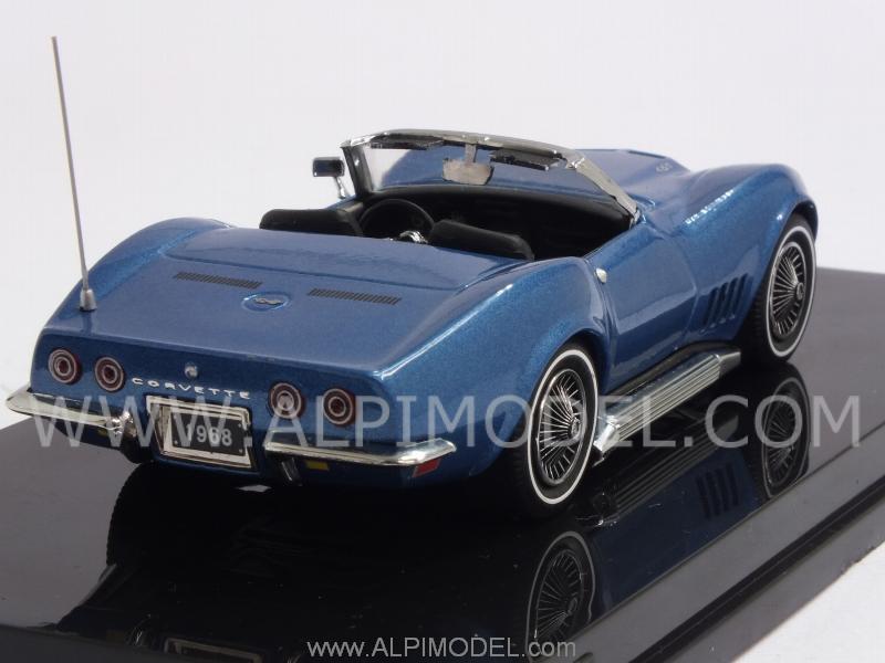 Chevrolet Corvette Convertible 1968 (Le Mans Blue) - vitesse
