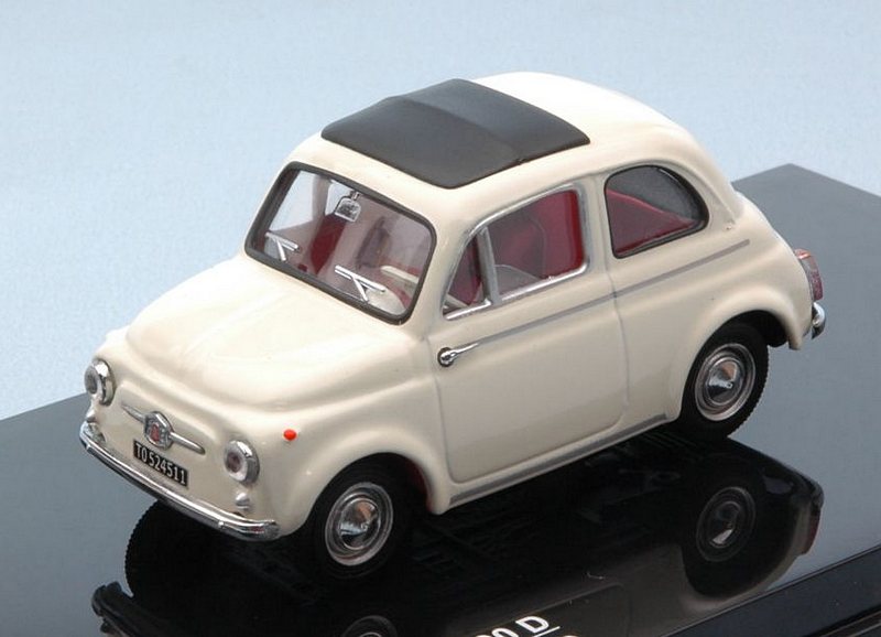 Fiat 500 1965 (White) by vitesse