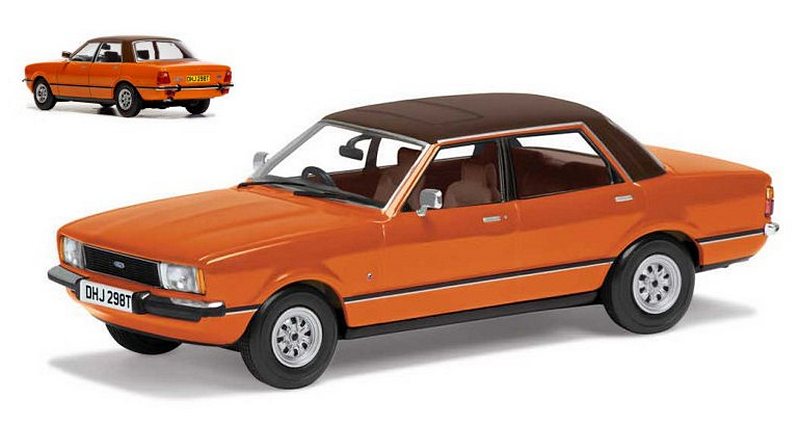 Ford Cortina Mk4 (Orange) by vanguards