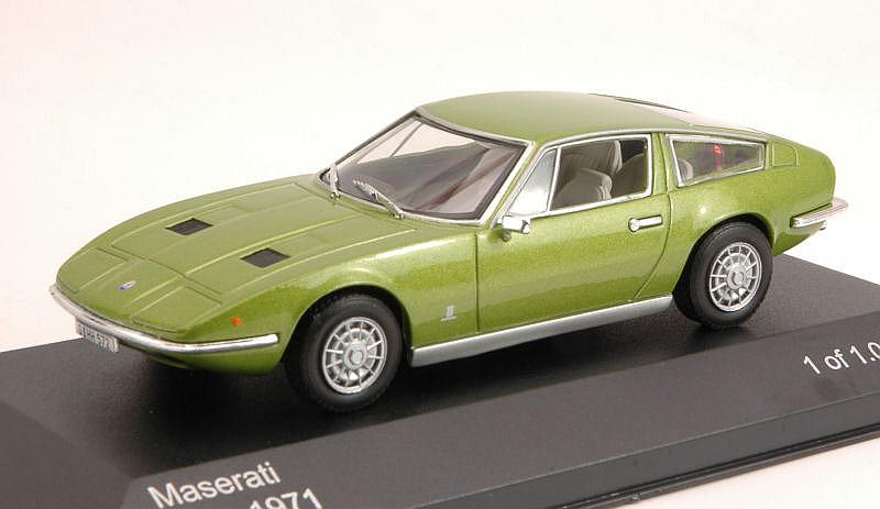 Maserati Indy 1971 (Green Metallic) by whitebox
