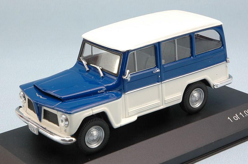 Willys Rural 1968 (White/Blue) by whitebox
