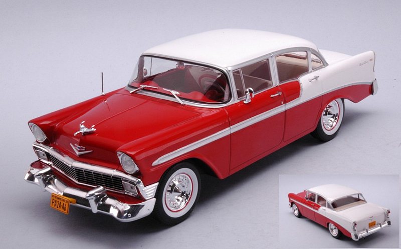 Chevrolet Bel Air 4-Door Sedan (Red/White) by whitebox