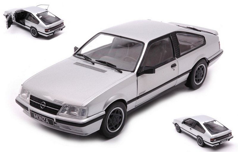Opel Monza A2 Gse 1983 Silver 1:24 by whitebox