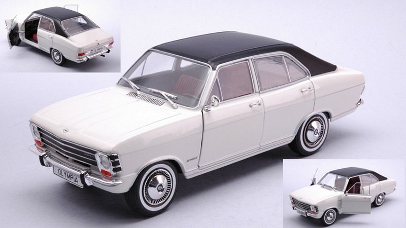 Opel Olympia A 1967 (White/Matt Black) by whitebox