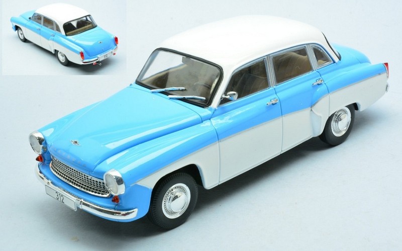 Wartburg 312 1965 (Light Blue/White) by whitebox