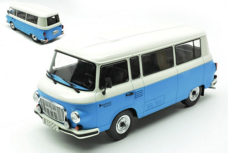 Barkas B-1000 Bus 1970 (Light Blue/White) by whitebox