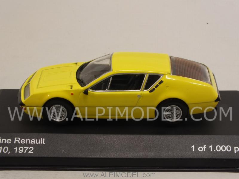 Alpine Renault A310 1972 (Yellow) - whitebox