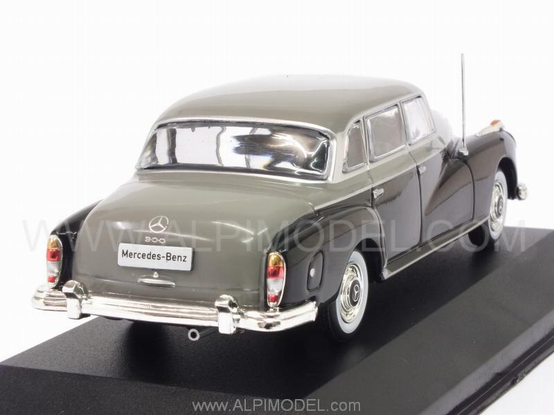 Mercedes 300 D (W189) 1957 (Black/Grey) - whitebox