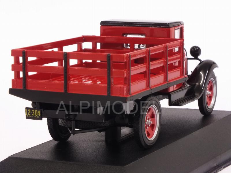 Ford AA Platform Truck 1928 (Red) - whitebox