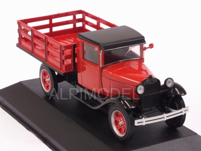 Ford AA Platform Truck 1928 (Red) - whitebox