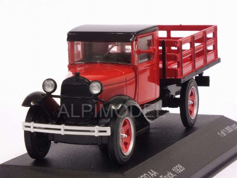 Ford AA Platform Truck 1928 (Red) by whitebox