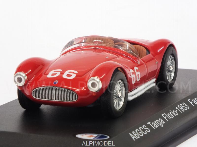 Maserati A6 GCS/53 #66 Targa Florio 1953 Fangio - Mantovani by whitebox