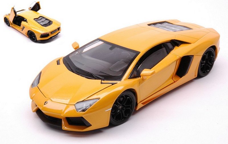 Lamborghini Aventador LP700-4 2011 (Yellow) by welly