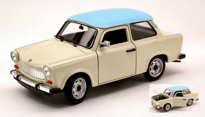 Trabant 601 1964 (Beige/Light Blue) by welly
