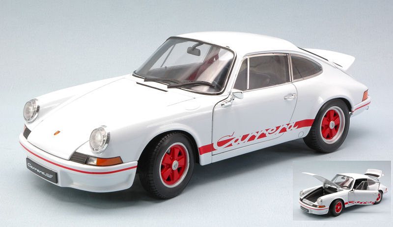 Porsche 911 Carrera RS 1973 (White) by welly