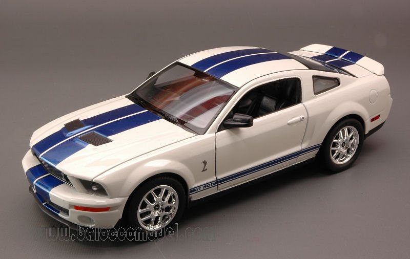Shelby Cobra GT500 2007 (White) by welly