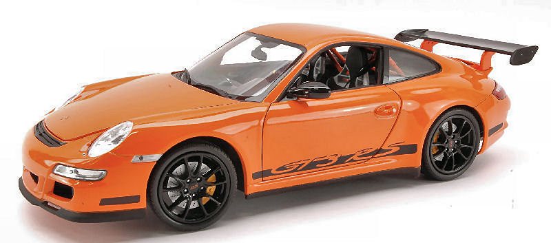 Porsche 911 GT3 RS (997) 2007 (Orange) by welly
