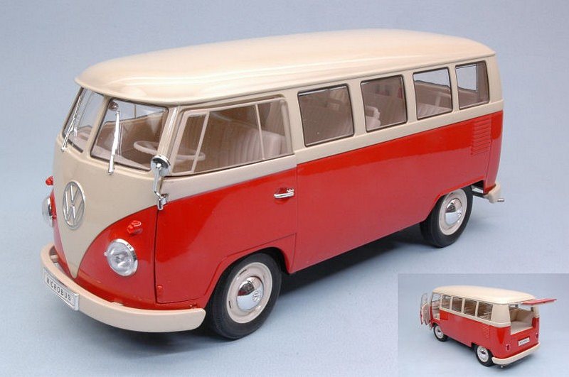 Volkswagen T1 Bus (Red) by welly