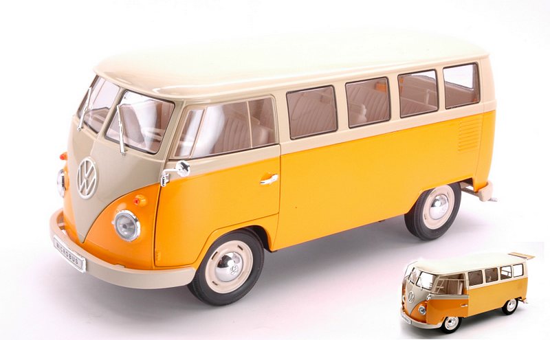 Volkswagen T1 Van (Yellow/Beige) by welly