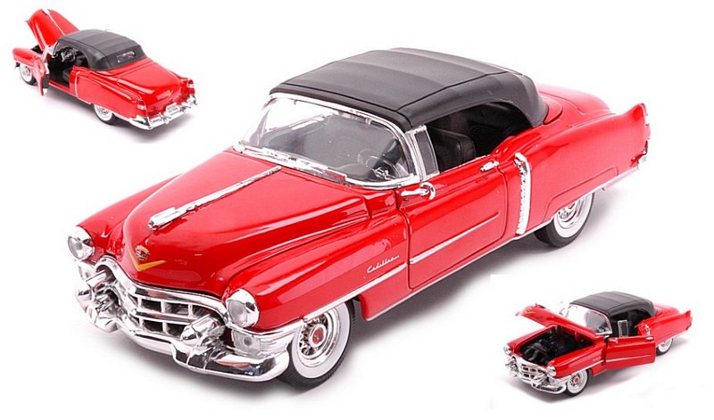 Cadillac Eldorado Convertible (Red) closed by welly