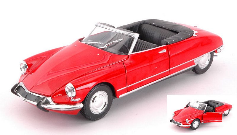 Citroen DS19 1956 Cabrio open (Red) by welly