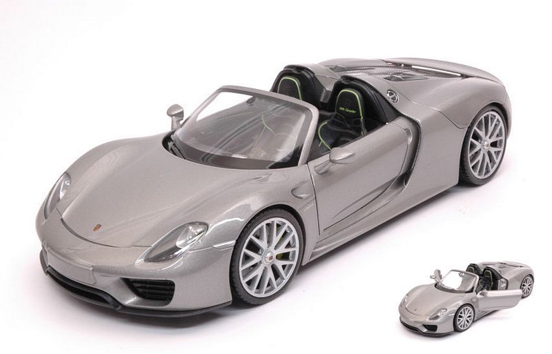 Porsche 918 Spyder 2013 (Silver) by welly