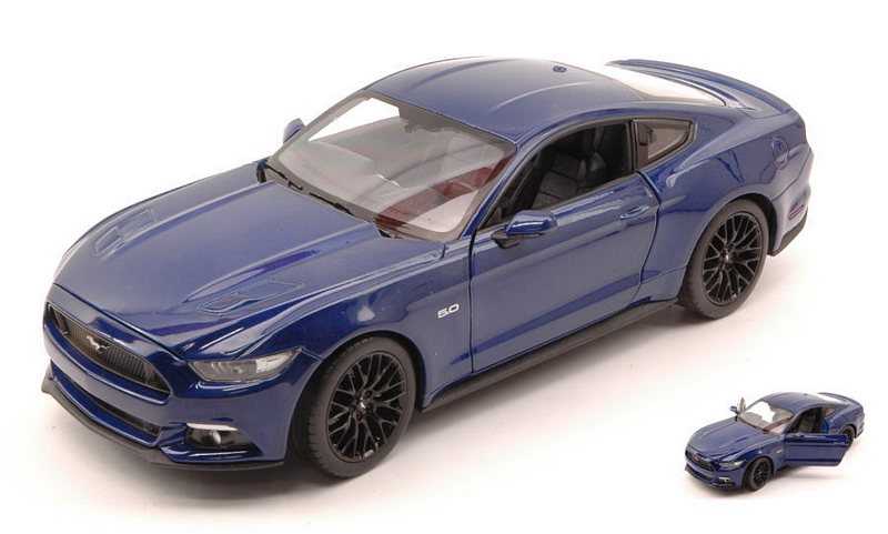 Ford Mustang GT 2015 (Blue) by welly