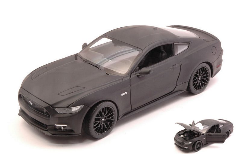 Ford Mustang GT 2015 (Matt Black) by welly
