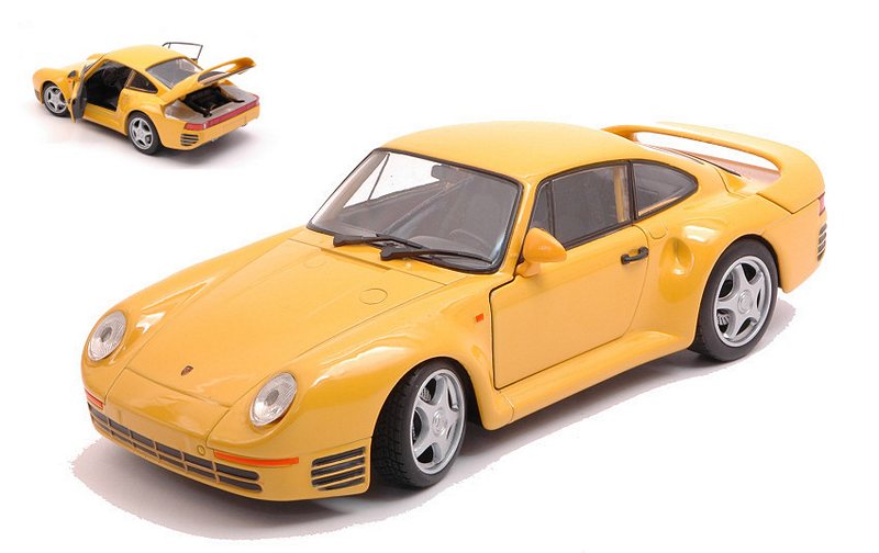 Porsche 959 (Yellow) by welly