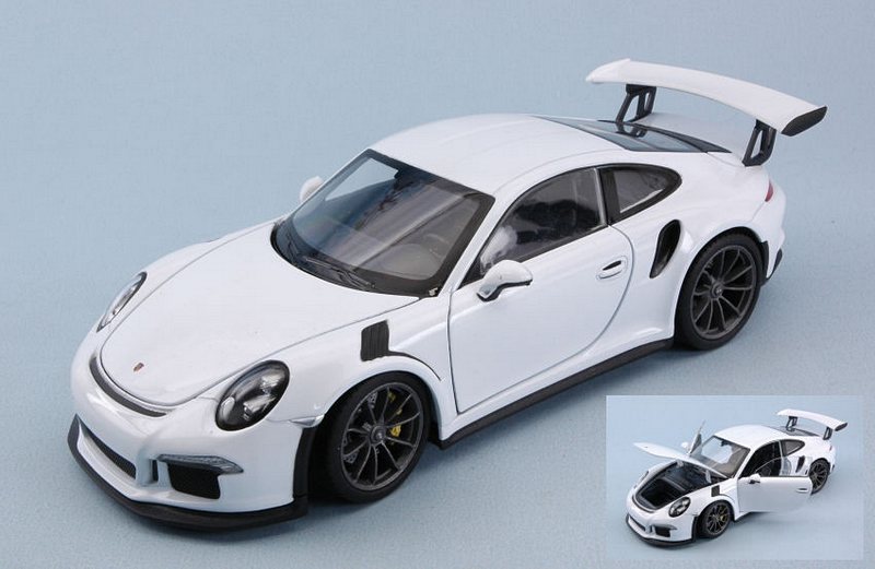 Porsche 911 GT3 RS (991) (White) by welly