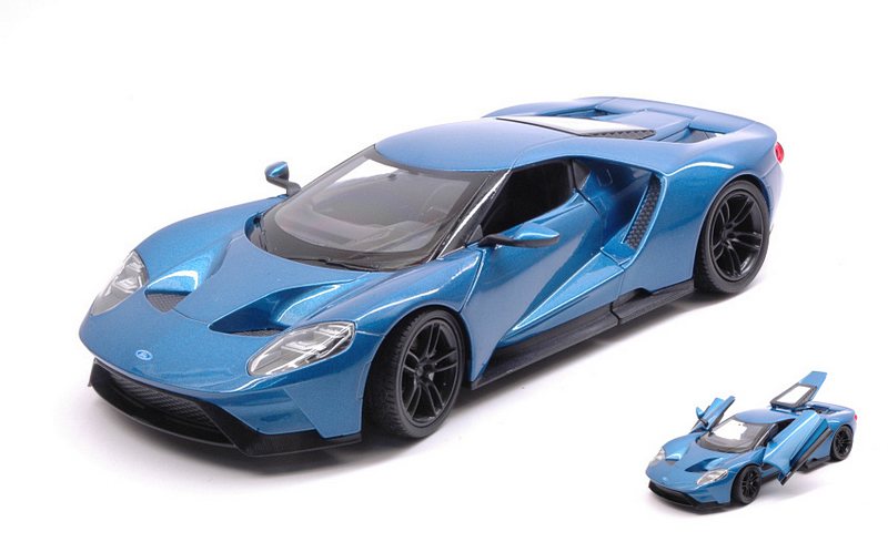 Ford GT 2017 (Metallic Blue) by welly
