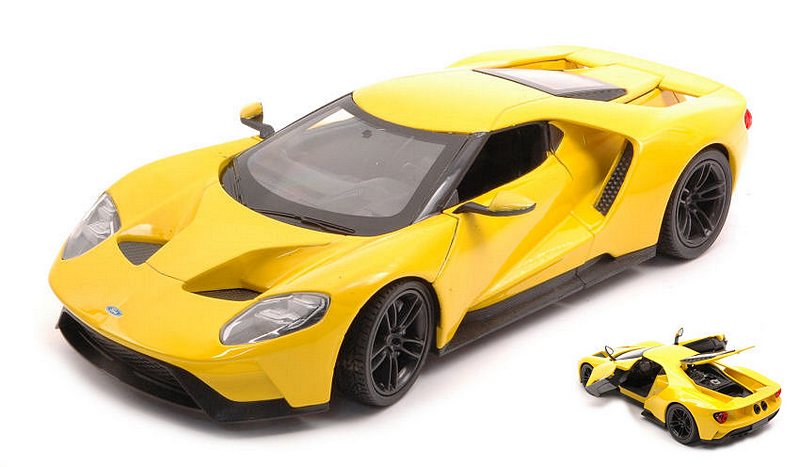 Ford GT 2017 (Yellow) by welly