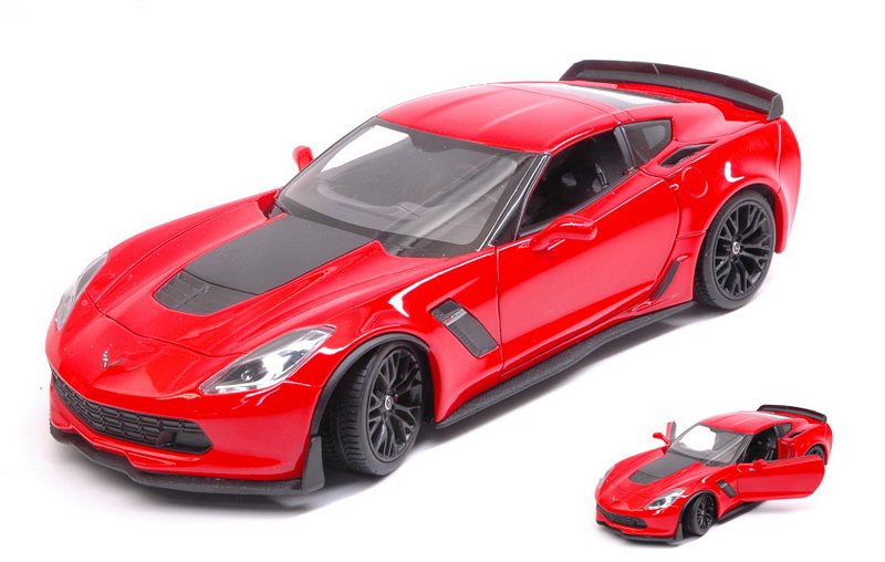 Chevrolet Corvette Z06 (Red) by welly