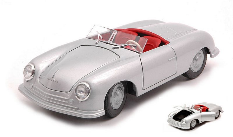 Porsche 356 Nr.1 Silver 1:24 by welly