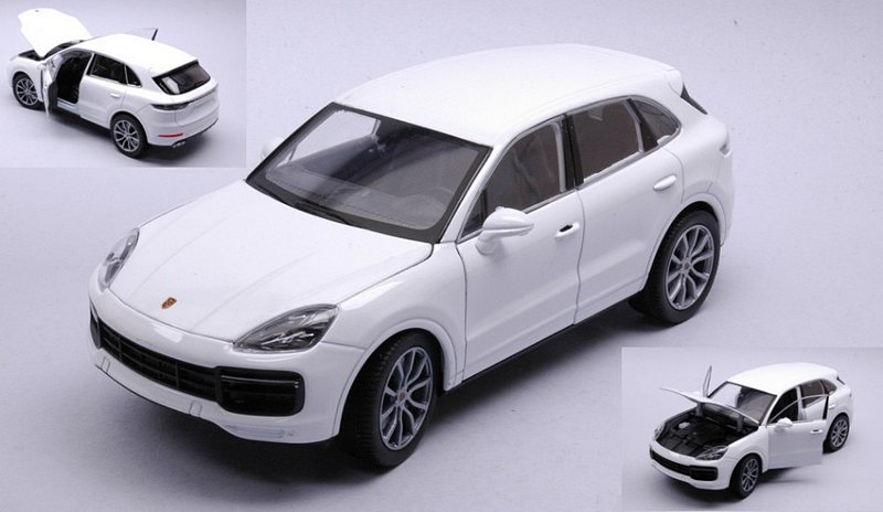 Porsche Cayenne Turbo (White) by welly