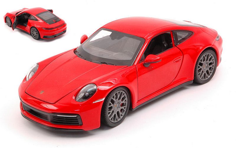 Porsche 911 Carrera 4S (Red) by welly