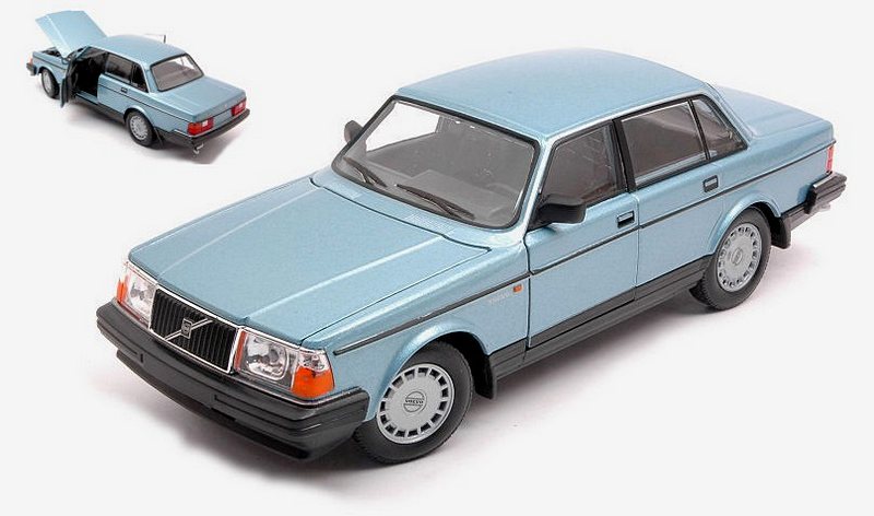Volvo 240 GL (Metallic Light Blue) by welly