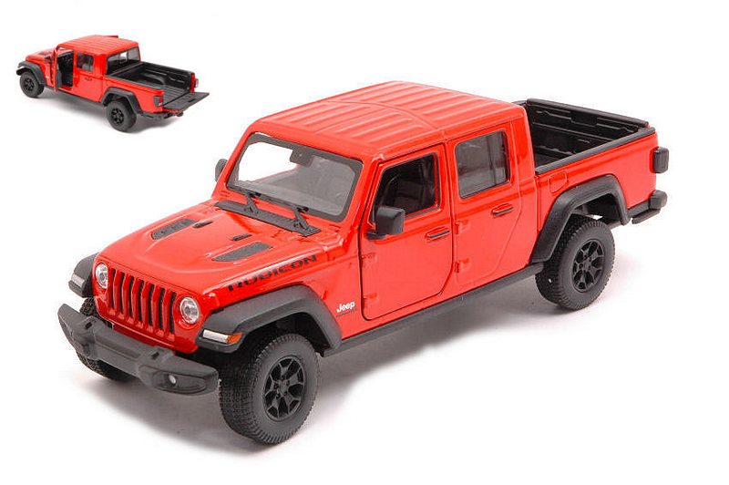 Jeep Gladiator Rubicon 2020 (Orange) by welly