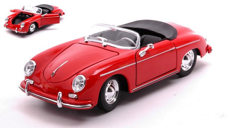 Porsche 356A Speedster (Red) by welly