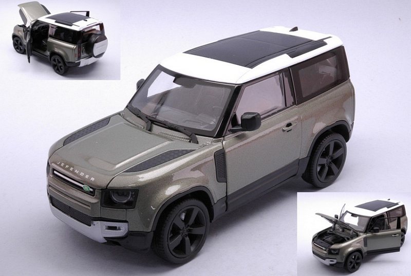 Land Rover Defender (Metallic Light Green) by welly