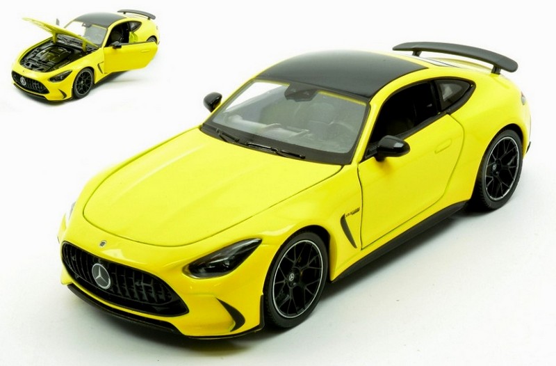 Mercedes AMG GT (Yellow) by welly